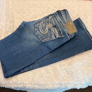 Women’s Silver Pioneer jeans